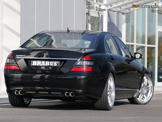 Brabus Mercedes-Benz S-Klasse (W221) 2005–09 images (640 x 480)