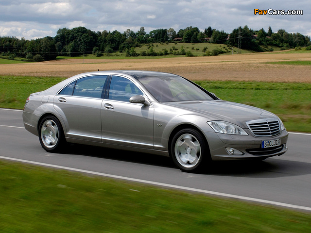Mercedes-Benz S 600 (W221) 2005–09 photos (640 x 480)