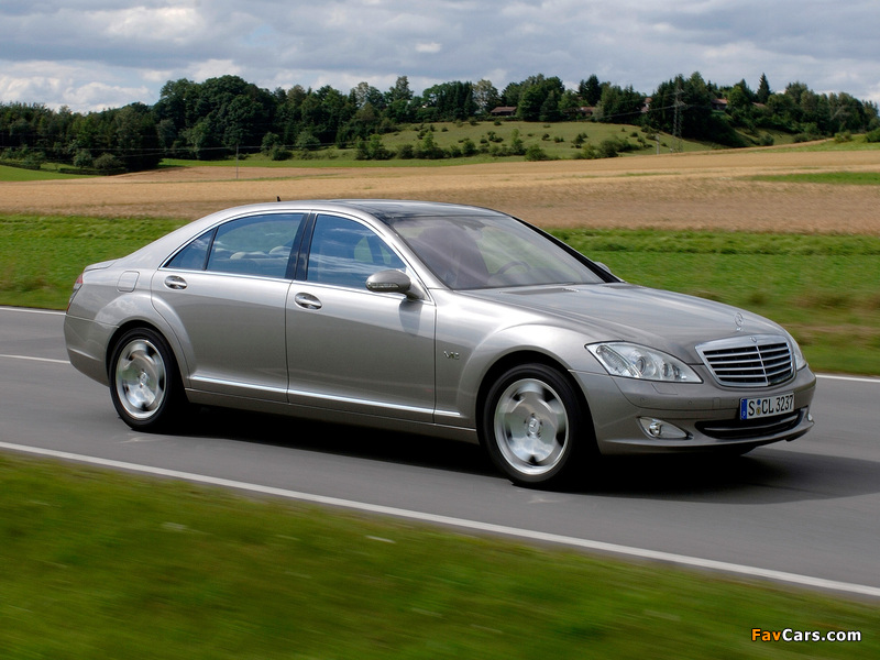 Mercedes-Benz S 600 (W221) 2005–09 photos (800 x 600)