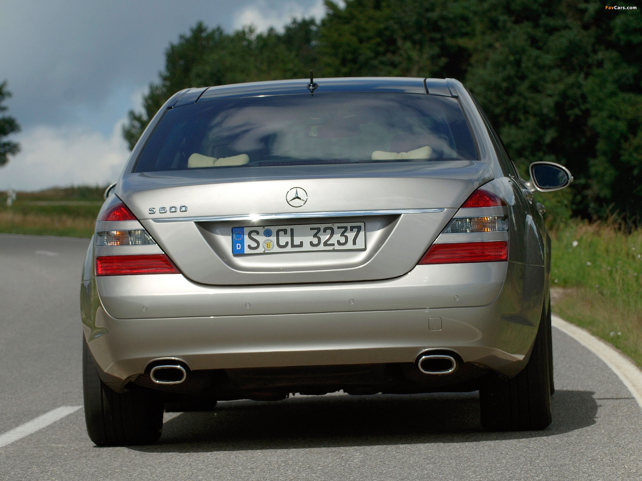 Mercedes-Benz S 600 (W221) 2005–09 photos (2048 x 1536)