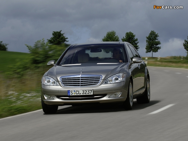 Mercedes-Benz S 600 (W221) 2005–09 pictures (640 x 480)
