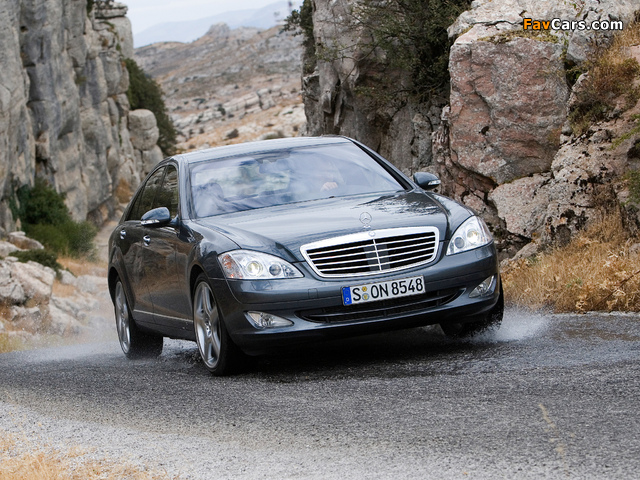 Mercedes-Benz S 500 4MATIC (W221) 2006–09 images (640 x 480)