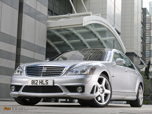 Mercedes-Benz S 63 AMG UK-spec (W221) 2006–09 images (640 x 480)