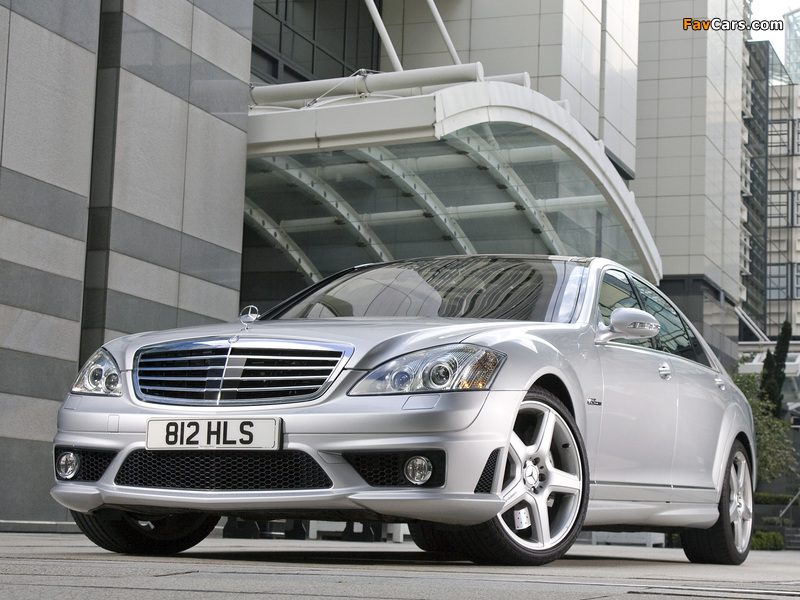 Mercedes-Benz S 63 AMG UK-spec (W221) 2006–09 images (800 x 600)