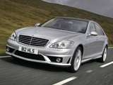 Mercedes-Benz S 63 AMG UK-spec (W221) 2006–09 images