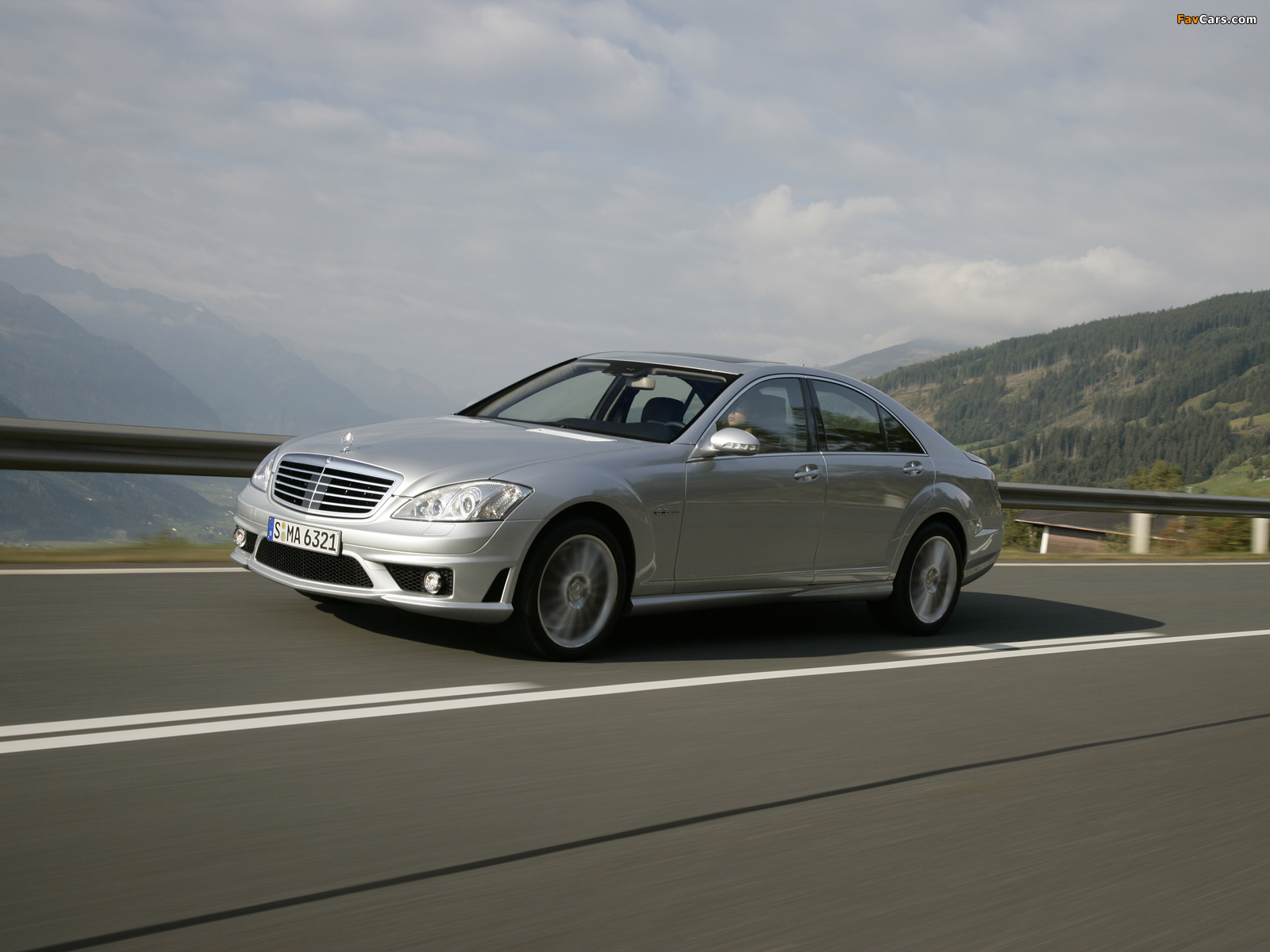 Mercedes-Benz S 63 AMG (W221) 2006–09 photos (1600 x 1200)