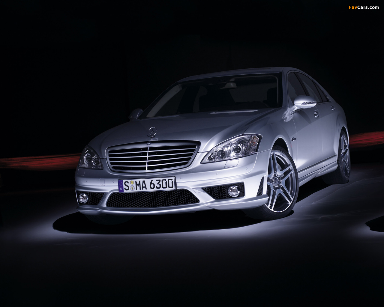 Mercedes-Benz S 63 AMG (W221) 2006–09 pictures (1280 x 1024)