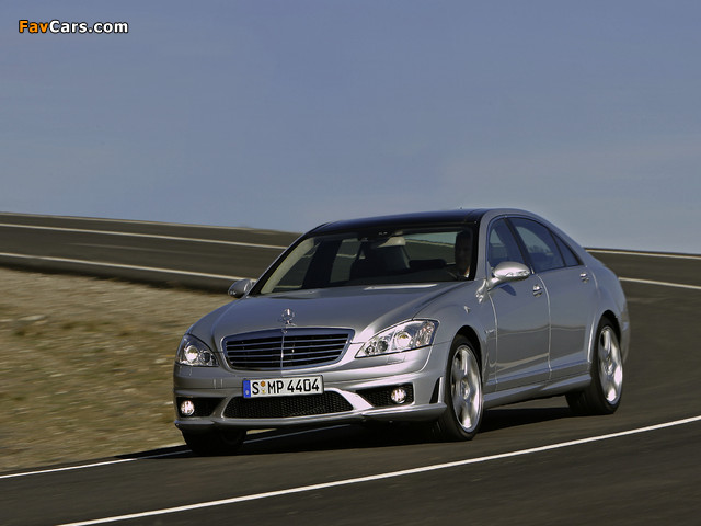 Mercedes-Benz S 65 AMG (W221) 2006–09 pictures (640 x 480)