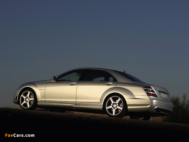 Mercedes-Benz S 65 AMG (W221) 2006–09 pictures (640 x 480)