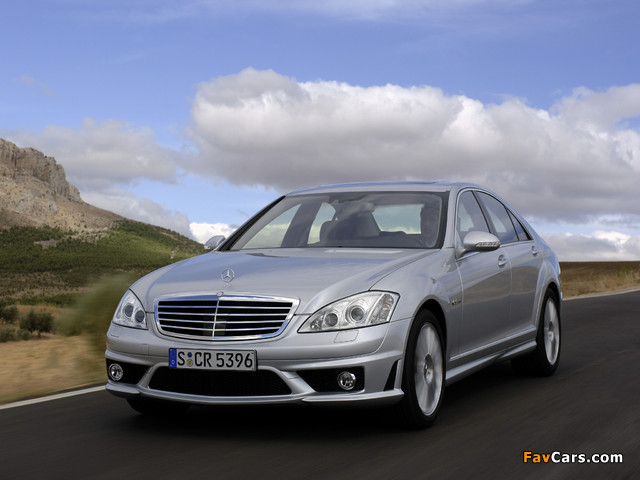 Mercedes-Benz S 63 AMG (W221) 2006–09 pictures (640 x 480)
