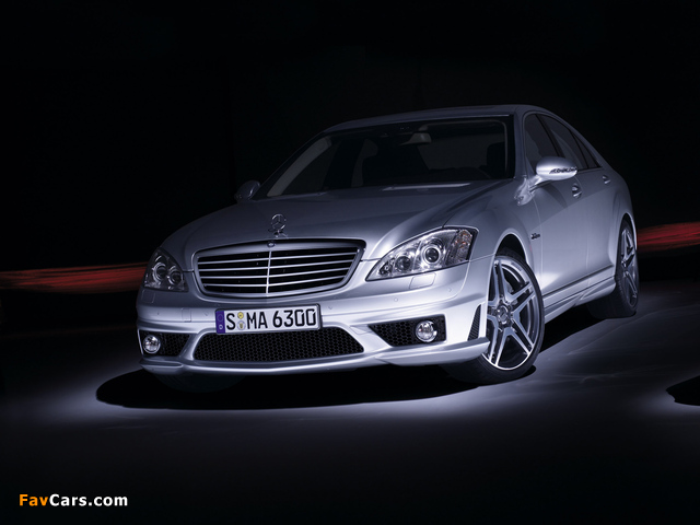 Mercedes-Benz S 63 AMG (W221) 2006–09 pictures (640 x 480)