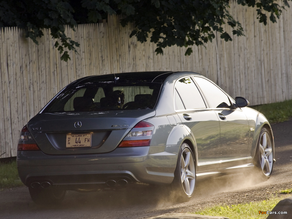 Mercedes-Benz S 63 AMG US-spec (W221) 2006–09 pictures (1024 x 768)