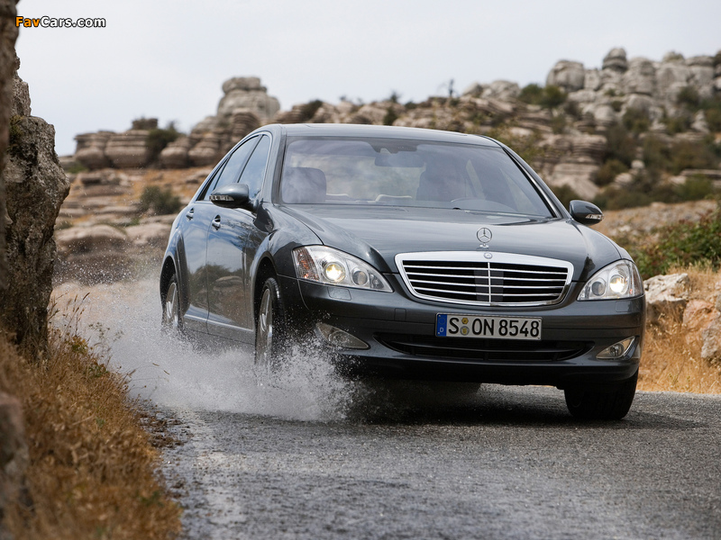 Mercedes-Benz S 500 4MATIC (W221) 2006–09 pictures (800 x 600)