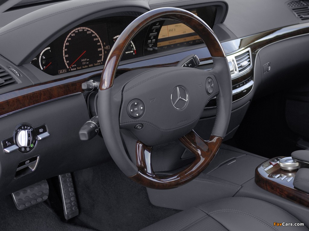 Mercedes-Benz S 63 AMG (W221) 2006–09 wallpapers (1024 x 768)
