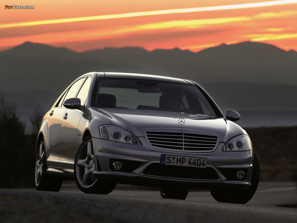 Mercedes-Benz S 65 AMG (W221) 2006–09 wallpapers (1024 x 768)