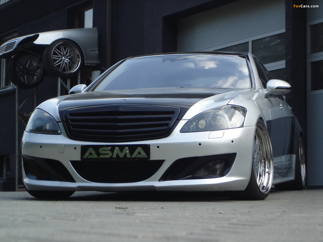 Asma Design Eagle II Widebody (W221) 2007–09 pictures (1280 x 960)