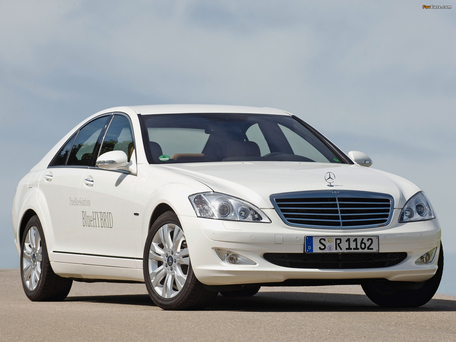 Mercedes-Benz S 400 BlueHybrid (W221) 2008–09 photos (1600 x 1200)