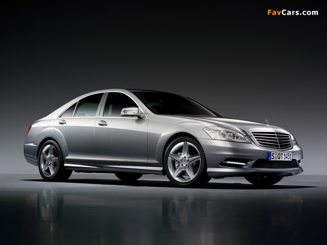 Mercedes-Benz S 500 4MATIC AMG Sports Package (W221) 2009–13 images (640 x 480)