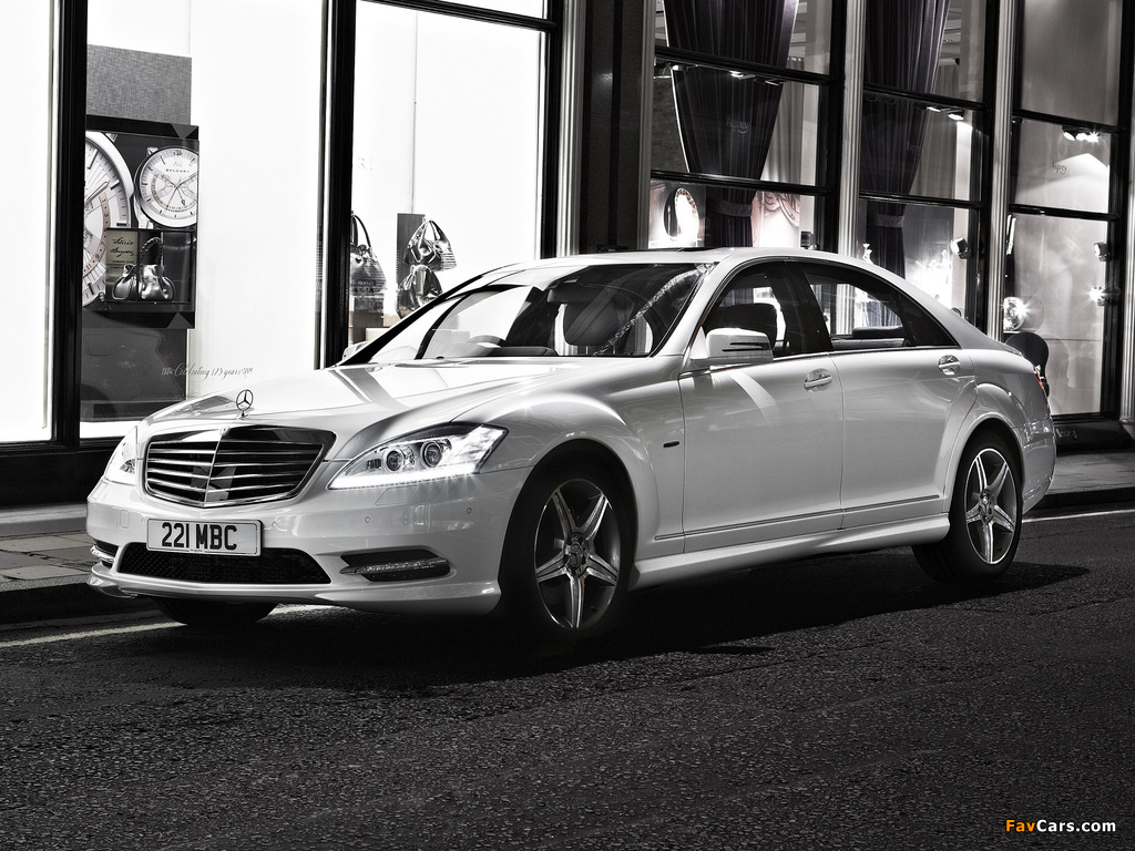 Mercedes-Benz S 350 CDI AMG Sports Package UK-spec (W221) 2009–13 images (1024 x 768)
