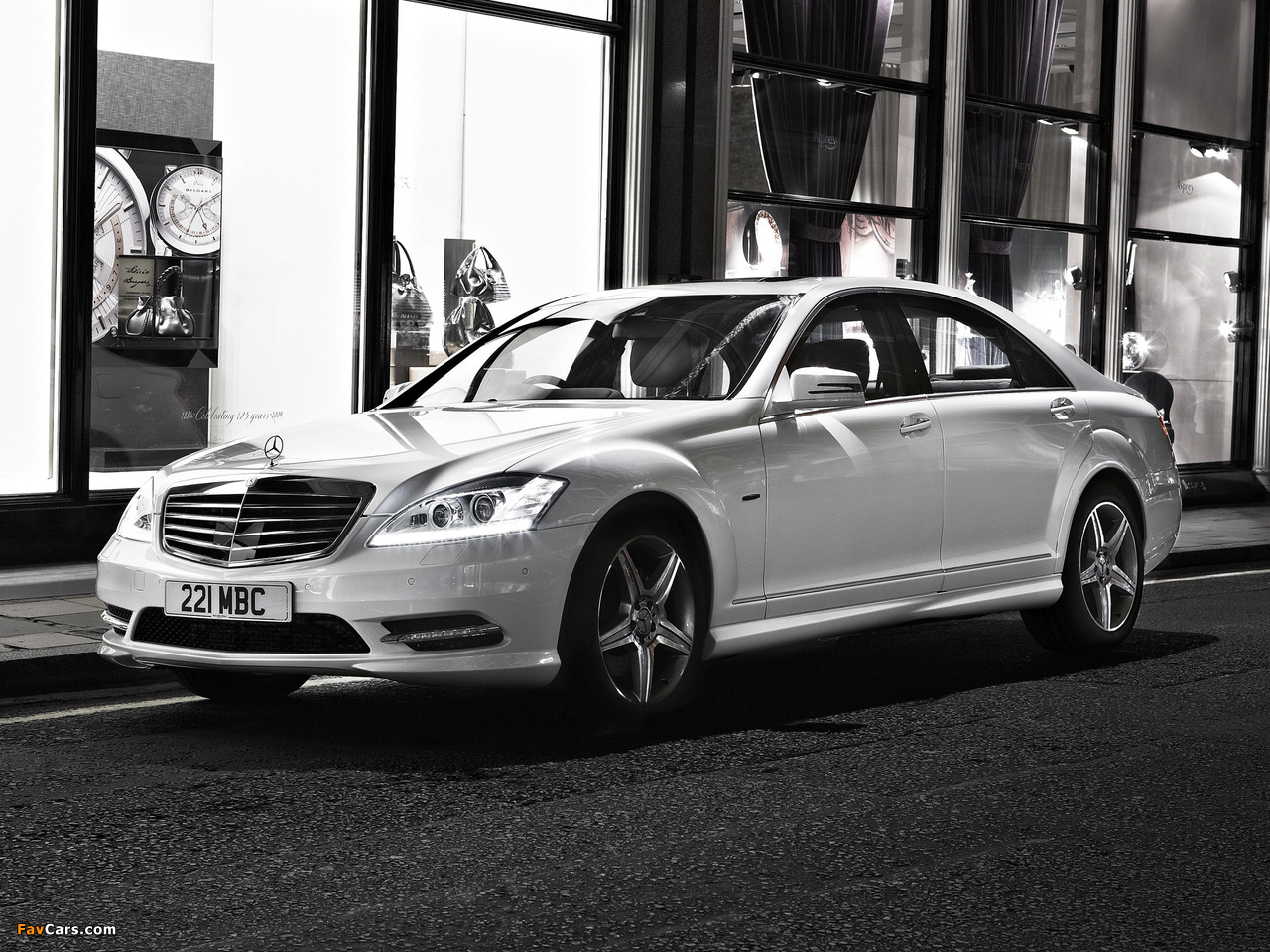 Mercedes-Benz S 350 CDI AMG Sports Package UK-spec (W221) 2009–13 images (1280 x 960)