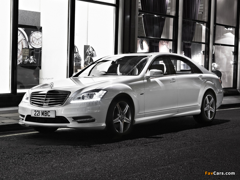 Mercedes-Benz S 350 CDI AMG Sports Package UK-spec (W221) 2009–13 images (800 x 600)