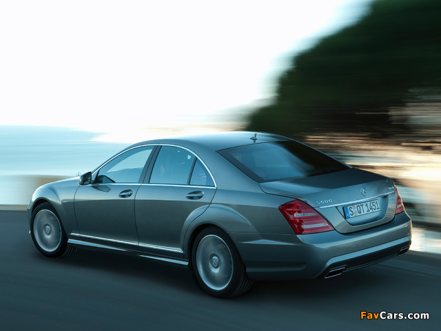 Mercedes-Benz S 500 4MATIC AMG Sports Package (W221) 2009–13 images (640 x 480)
