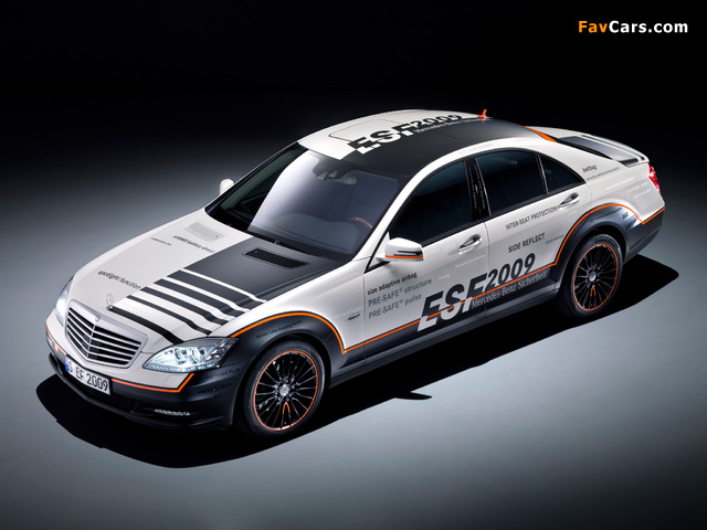 Mercedes-Benz S 400 Hybrid ESF Concept (W221) 2009 images (640 x 480)