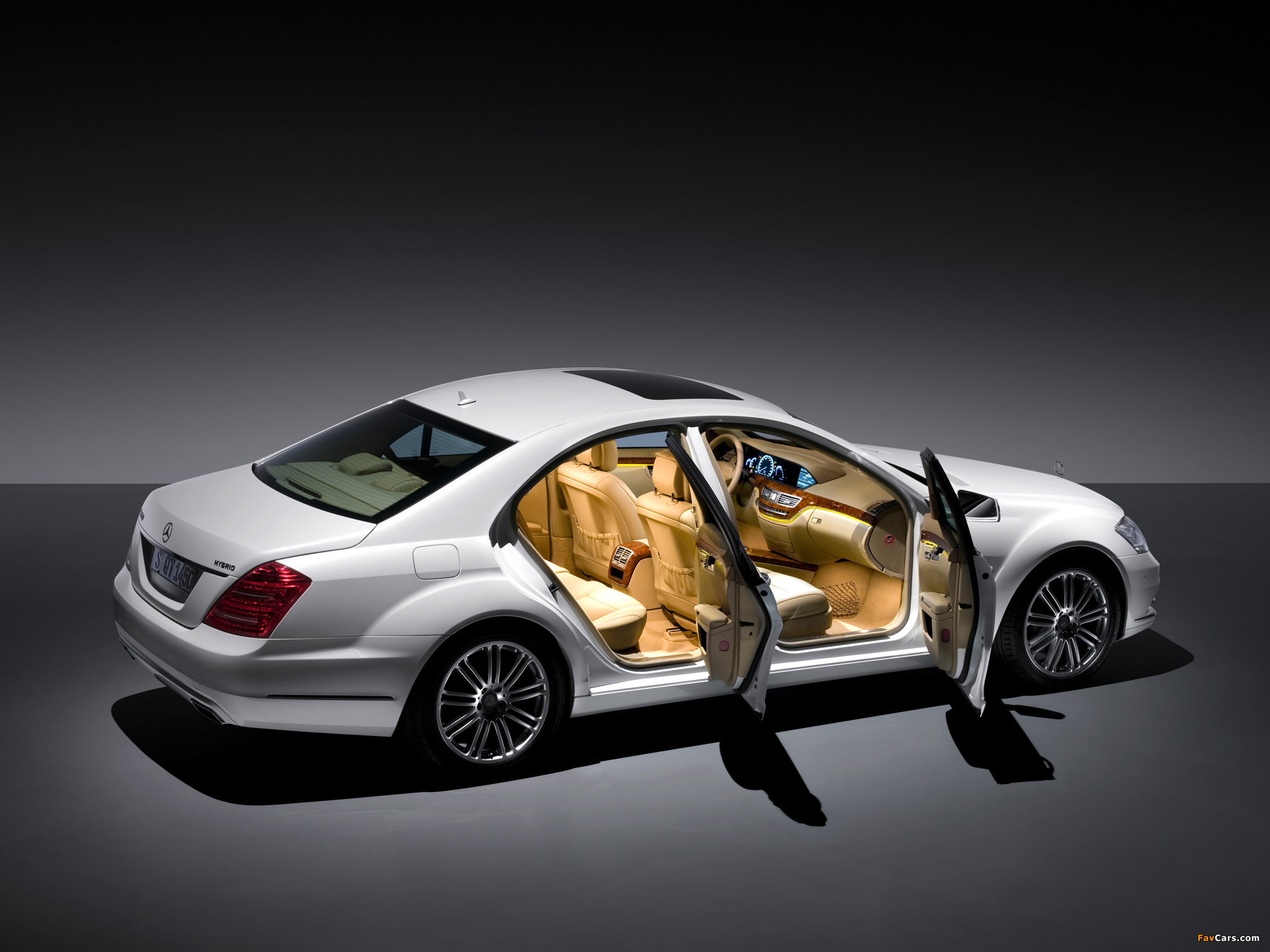 Mercedes-Benz S 400 Hybrid (W221) 2009–13 images (2048 x 1536)