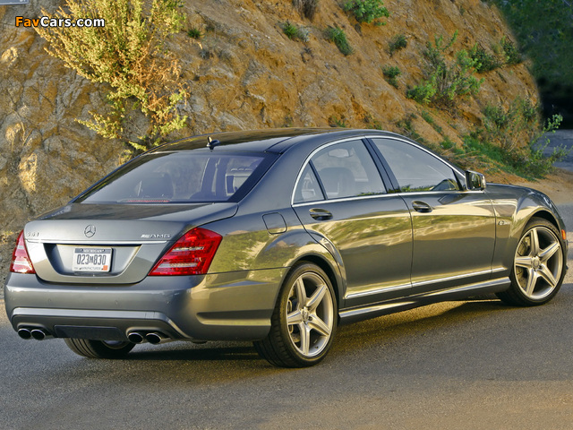 Mercedes-Benz S 63 AMG US-spec (W221) 2009–10 photos (640 x 480)