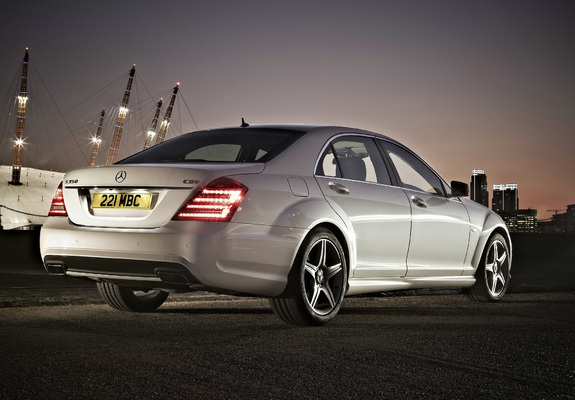 Mercedes-Benz S 350 CDI AMG Sports Package UK-spec (W221) 2009–13 photos