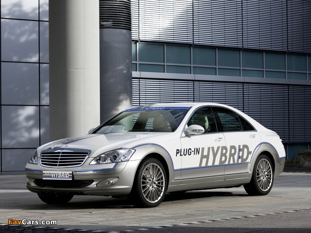 Mercedes-Benz Vision S 500 Plug-In Hybrid Concept (W221) 2009 pictures (640 x 480)