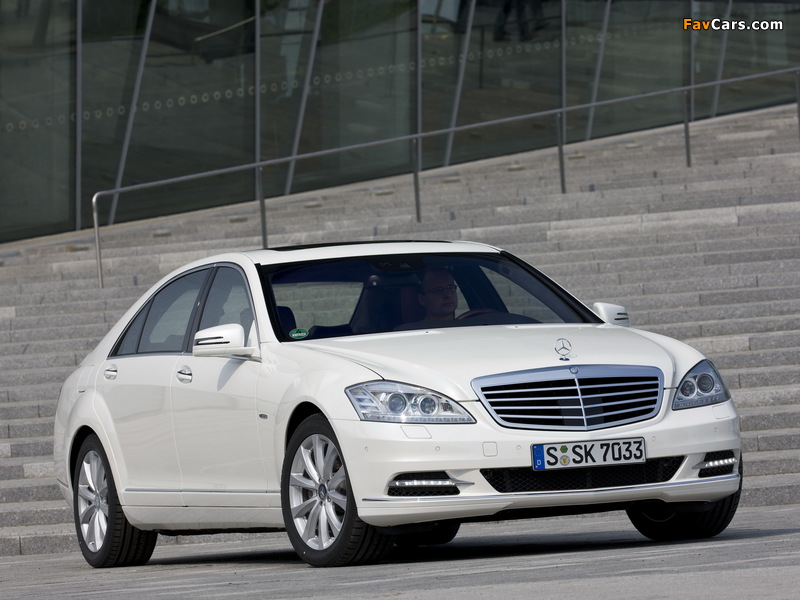 Mercedes-Benz S 400 Hybrid (W221) 2009–13 wallpapers (800 x 600)