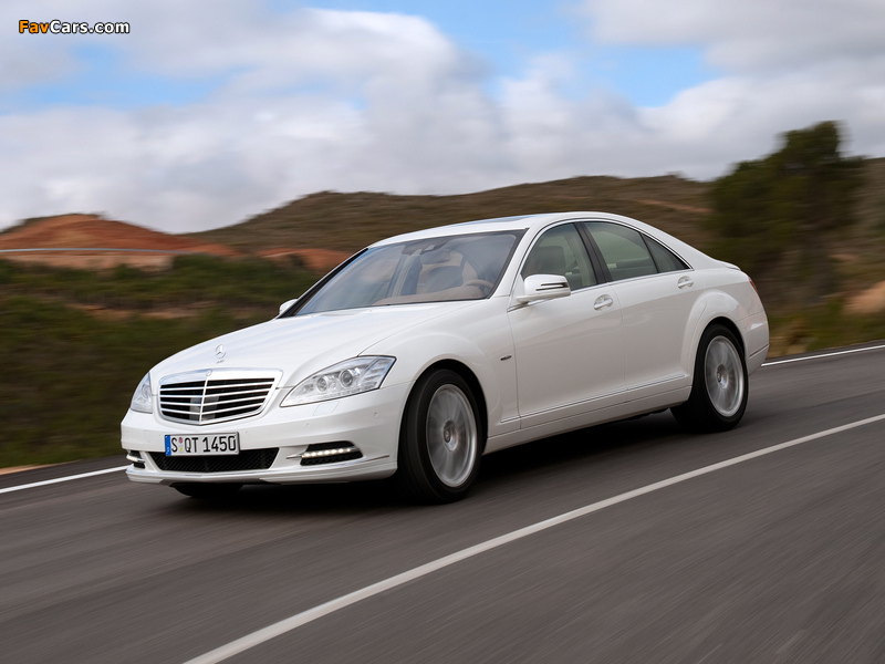 Mercedes-Benz S 400 Hybrid (W221) 2009–13 wallpapers (800 x 600)