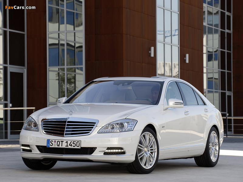 Mercedes-Benz S 400 Hybrid (W221) 2009–13 wallpapers (800 x 600)