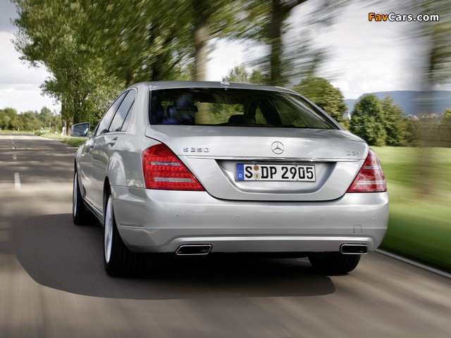 Mercedes-Benz S 250 CDI BlueEfficiency (W221) 2010–13 images (640 x 480)