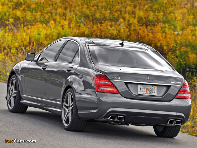 Mercedes-Benz S 63 AMG US-spec (W221) 2010–13 images (640 x 480)