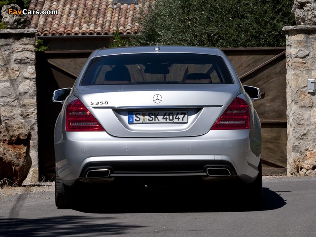 Mercedes-Benz S 350 BlueEfficiency AMG Sports Package (W221) 2010–13 images (640 x 480)