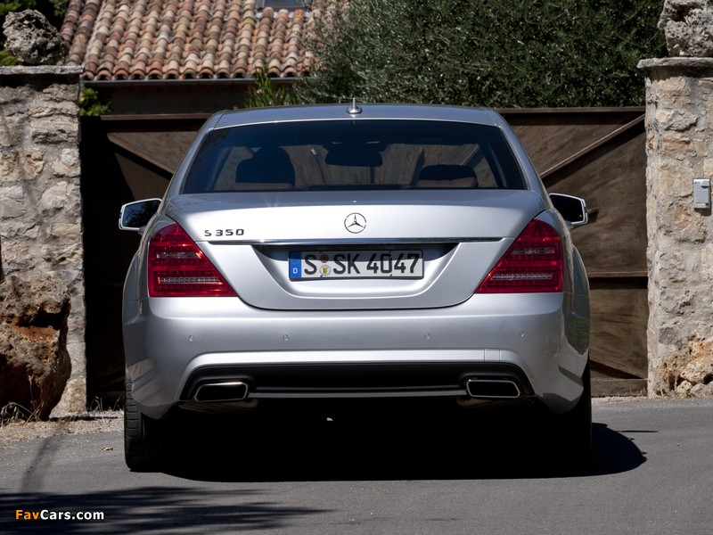Mercedes-Benz S 350 BlueEfficiency AMG Sports Package (W221) 2010–13 images (800 x 600)