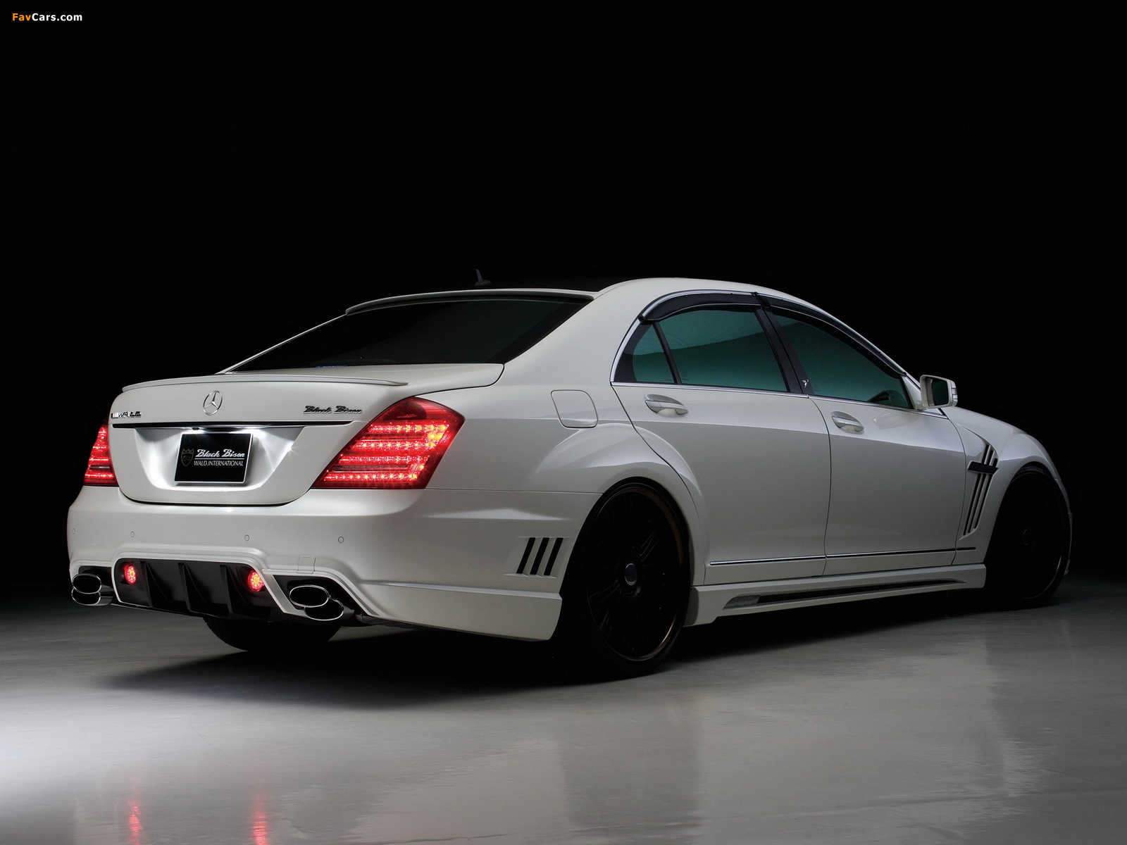 WALD Mercedes-Benz S-Klasse Black Bison Edition Sports Line (W221) 2010–13 photos (1600 x 1200)