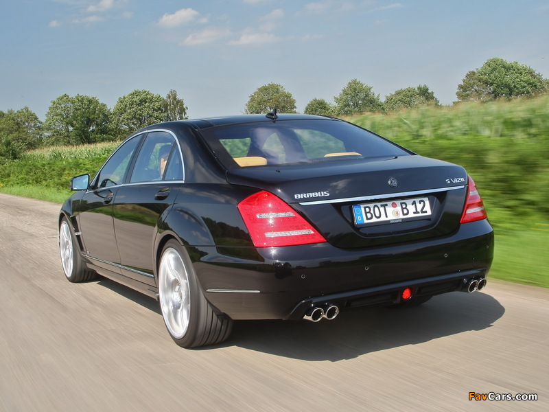 Brabus S V12 R Biturbo 800 (W221) 2010–13 pictures (800 x 600)