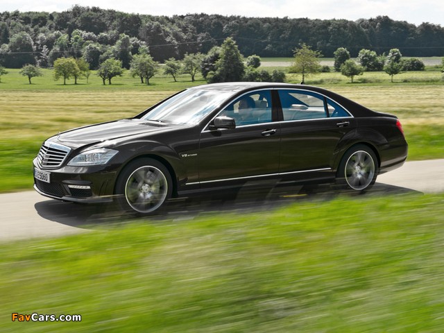 Mercedes-Benz S 63 AMG (W221) 2010–13 pictures (640 x 480)