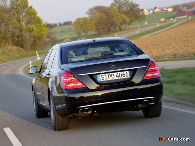 Mercedes-Benz S 600 Guard (W221) 2010–13 pictures (640 x 480)