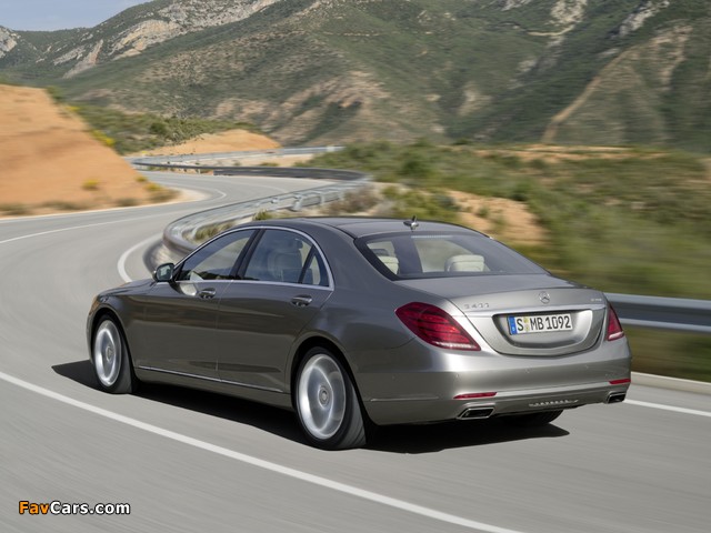 Mercedes-Benz S 400 Hybrid (W222) 2013 images (640 x 480)