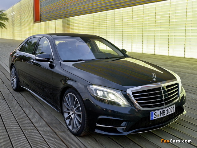 Mercedes-Benz S 350 BlueTec AMG Sports Package (W222) 2013 pictures (640 x 480)