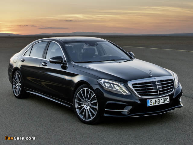 Mercedes-Benz S 350 BlueTec AMG Sports Package (W222) 2013 wallpapers (640 x 480)