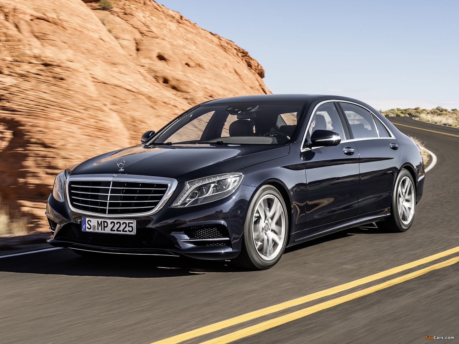 Mercedes-Benz S 500 AMG Sports Package (W222) 2013 wallpapers (1600 x 1200)