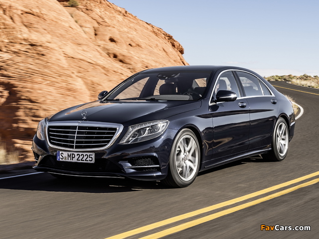 Mercedes-Benz S 500 AMG Sports Package (W222) 2013 wallpapers (640 x 480)