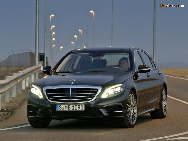 Mercedes-Benz S 350 BlueTec AMG Sports Package (W222) 2013 wallpapers (800 x 600)