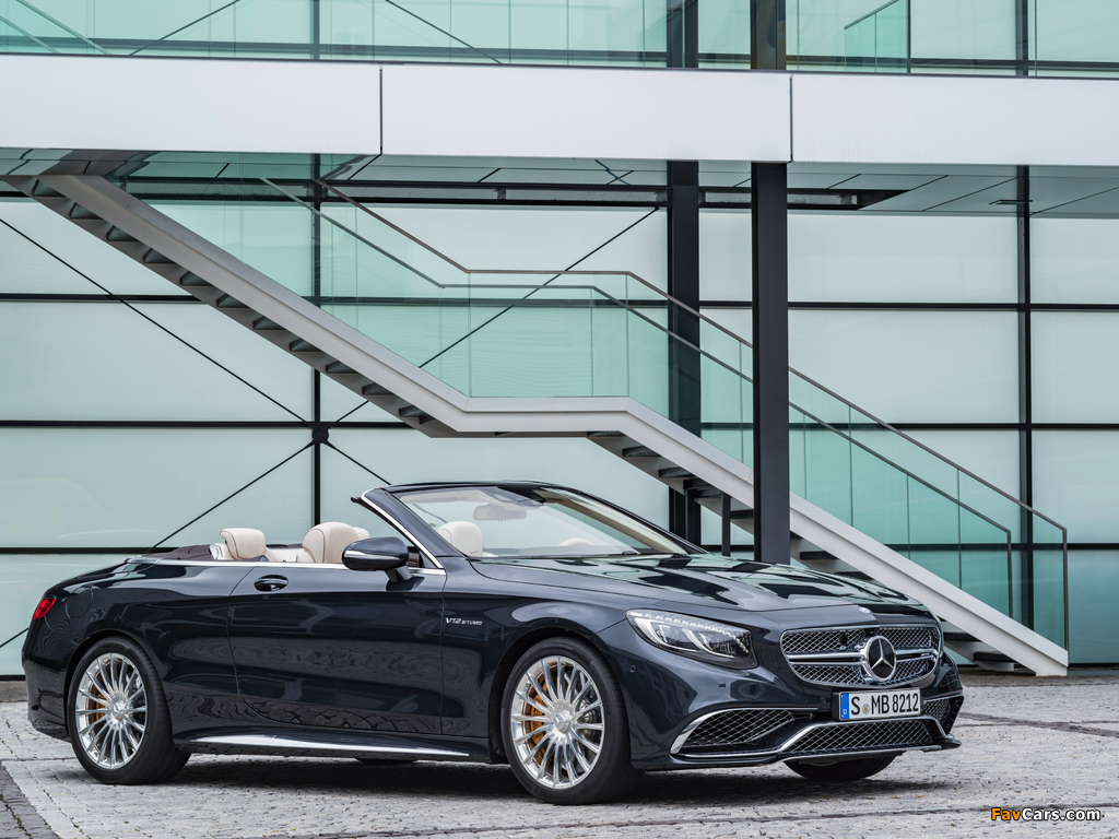 Mercedes-AMG S 65 Cabriolet (A217) 2016 images (1024 x 768)