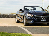 Mercedes-Benz S 500 Cabriolet AU-spec (A217) 2016 images